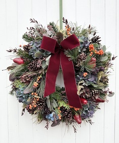 Figgy Pudding – Door Wreath